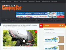 Tablet Screenshot of espritcampingcar.com